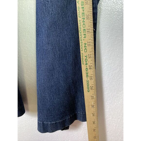 Lee Platinum Label Jeans Womens 18 Blue Denim‎ Stretchy No Gap Waist Band Mom - Picture 5 of 13